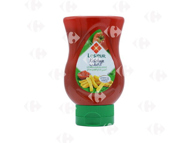 Ketchup Squeeze Top Down Lesieur 250g.