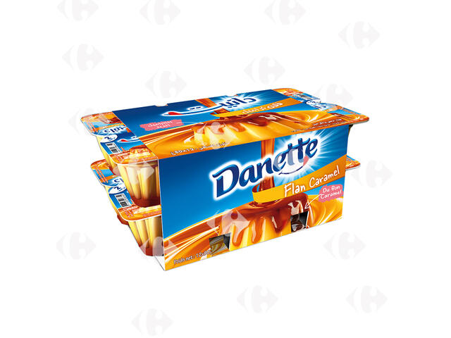 Pack Flan Caramel Danette 12x80g