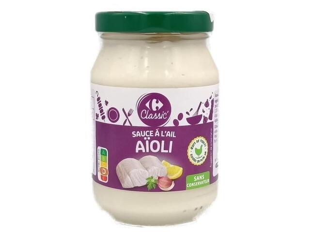 Sauce Aïoli Carrefour 245g.