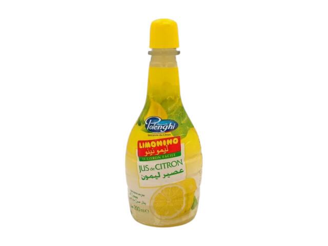 Jus de Citron Jaune Limonino 200ml.