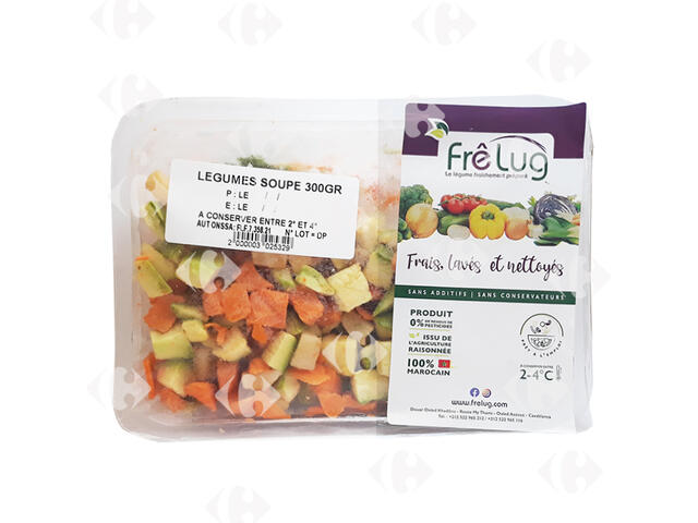 Légumes Soupe Frêlug 300g.