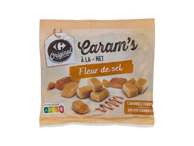 Bonbons Caramels Tendres Fleur de Sel Carrefour Original 165g