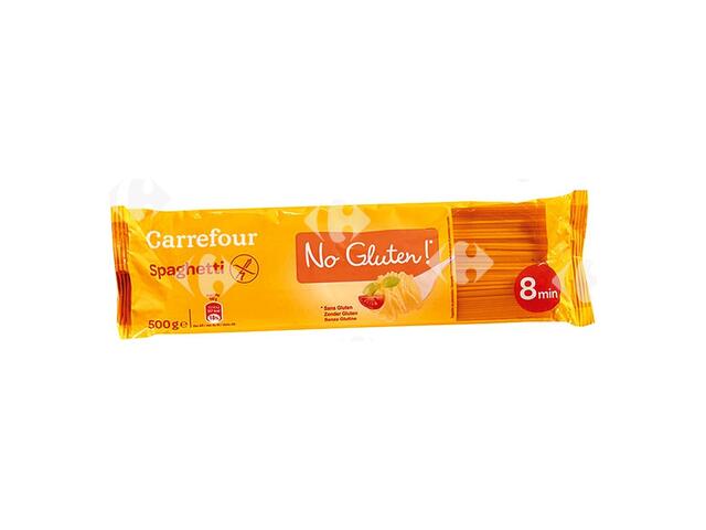 Pâtes Spaghetti sans Gluten Carrefour 500g