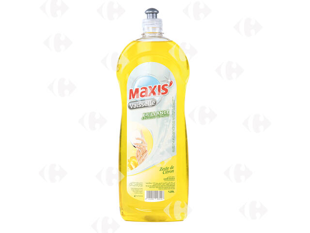 Liquide Vaisselle Citron Maxis 1250ml.