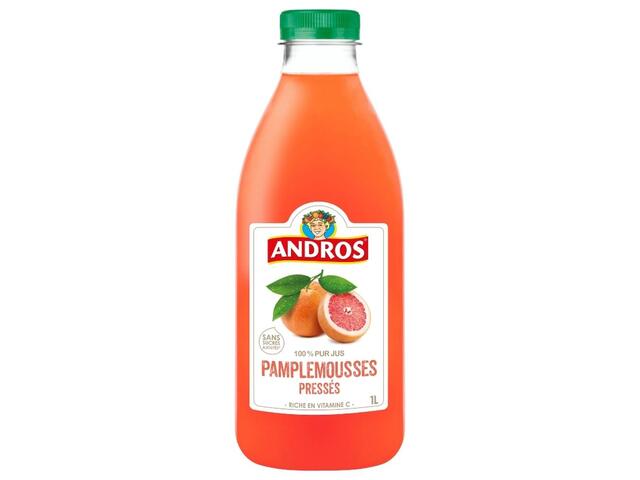 Pur Jus Pamplemousse Rose Andros 1L.