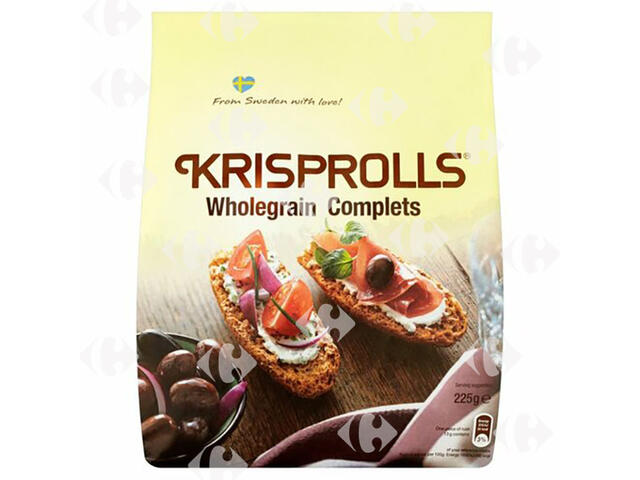 Pains Grillés Blé Complet Krisprolls 225g