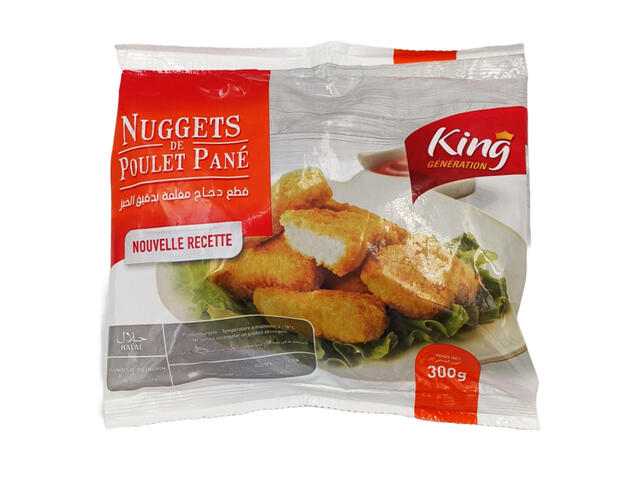 Nuggets de Poulet Pané King Génération 300g