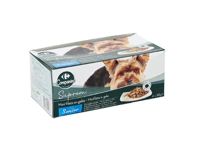 Patée pour Chien Senior Carrefour Companino 4x150g