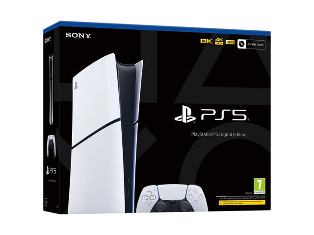 PlayStation 5 Slim Sony Digital Edition Blanche