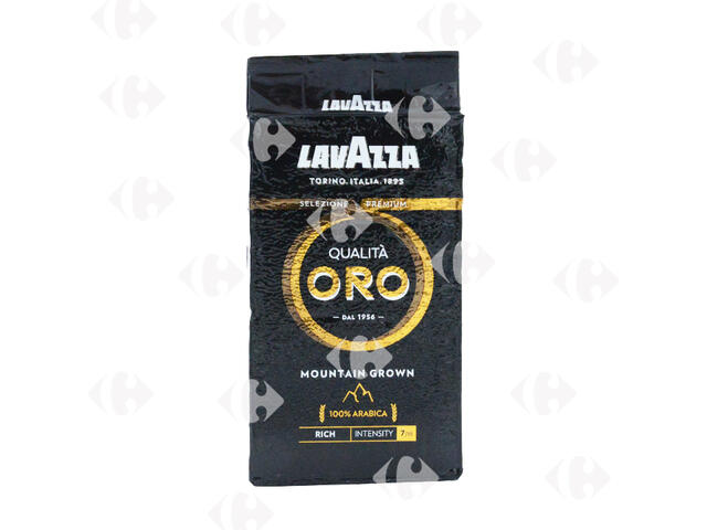 Café Moulu Qualita Oro Black Lavazza 250g.