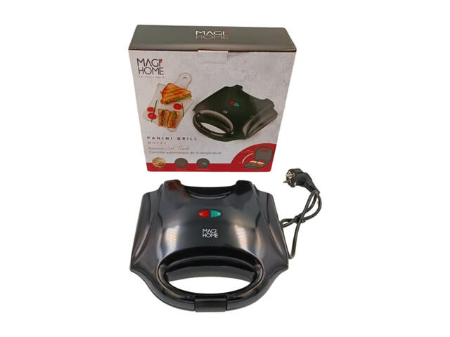 Grill à Panini 2 Tranches Magi Home 700W