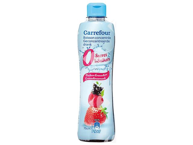 Sirop de Grenadine 0% Sucre Carrefour 75cl