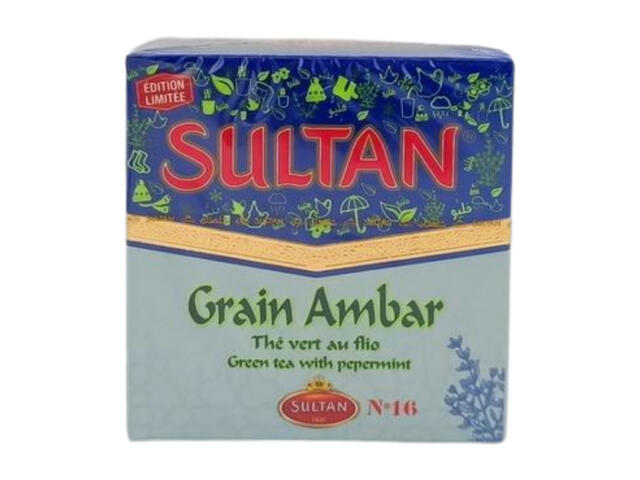 Thé Vert Parfumé Ambar Fluo Sultan 150g