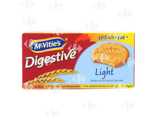 Biscuits Digestive Light Mcvities 250g.