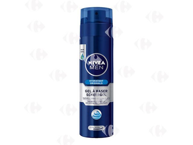 Gel à raser Sensitive Nivea Men 200ml.