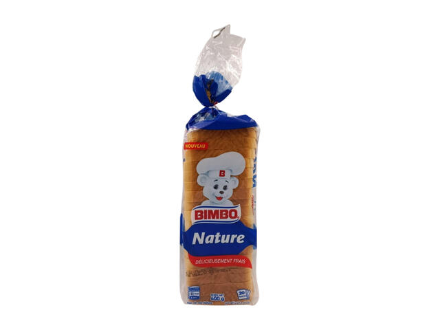 Pain De Mie Nature Bimbo 400g