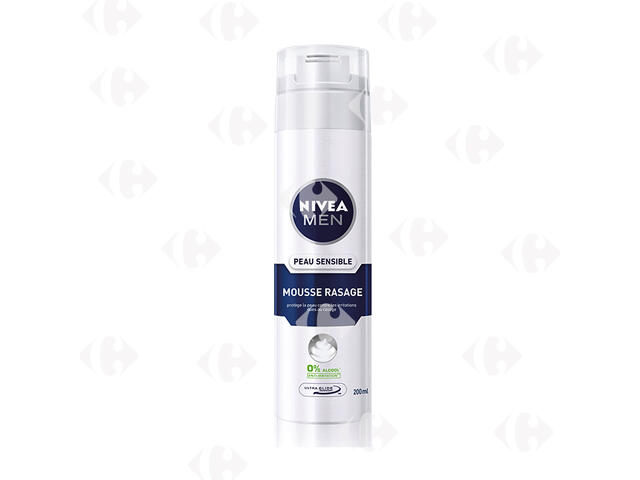 Mousse à raser Sensitive Nivea Men 200ml