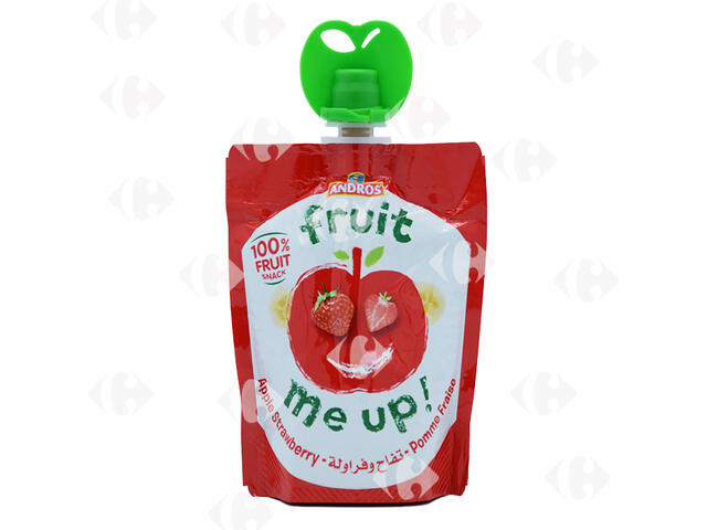 Gourde de Jus de Pomme et de Fraise Fruit Me Up 90g