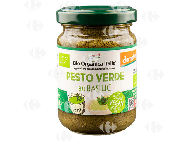 Pesto Vert Vegan Bio Organica Italia 140g.