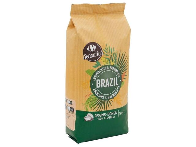 Café en Grains 100% Arabica Brazil Carrefour Sensation 1kg