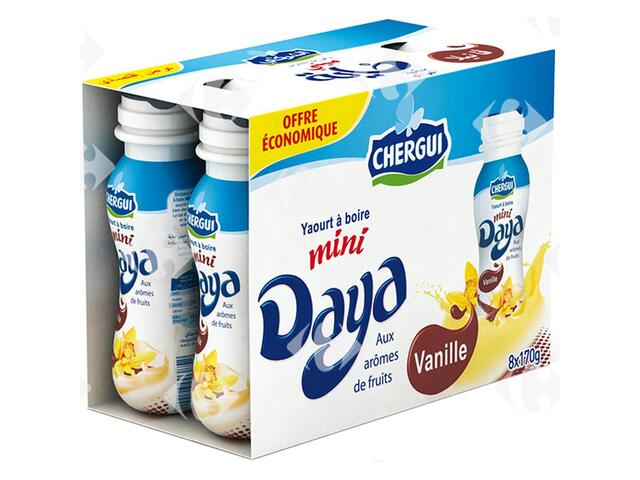 Pack Éco Mini-Daya Vanille Chergui 170g 8 unités