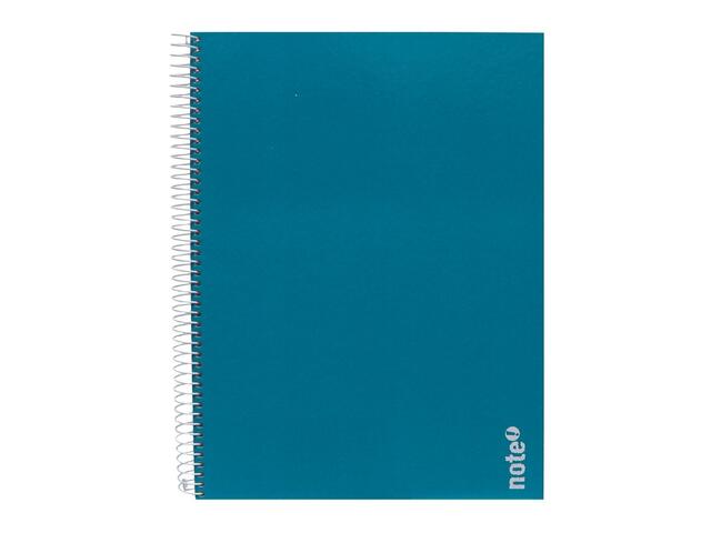 Cahier Spirale à Couverture Rigide Ligné A4 Bleu Tecnocolor