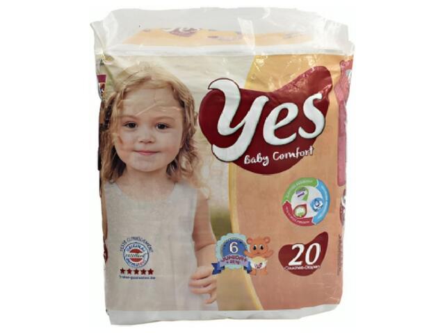 Couches Bébé Junior Plus Yes 20 unités