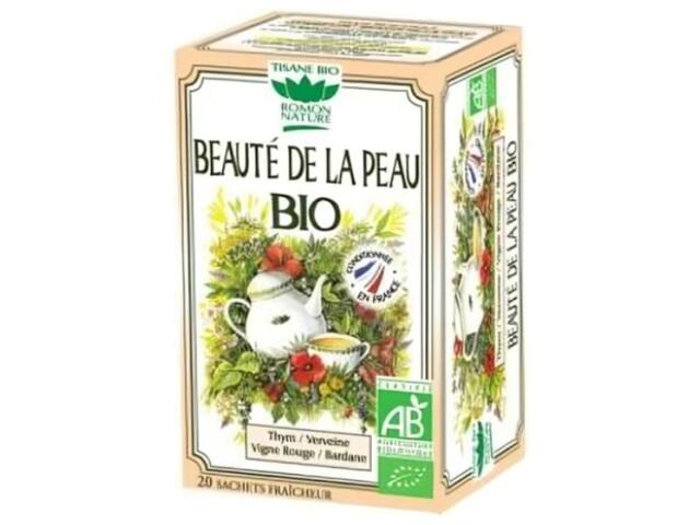 Infusion Beauté de la Peau Bio Romon Nature 36g.