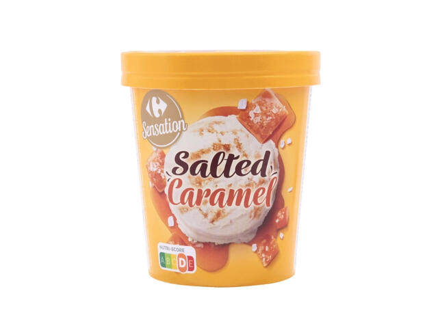 Pot Caramel Beurre Salé Carrefour Sensation 430g.