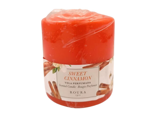 Bougie Cylindrique Parfumée Ceras Roura Sweet Cinnamon.