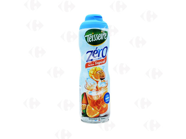 Sirop Tropical 0% Sucre Teisseire 60cl