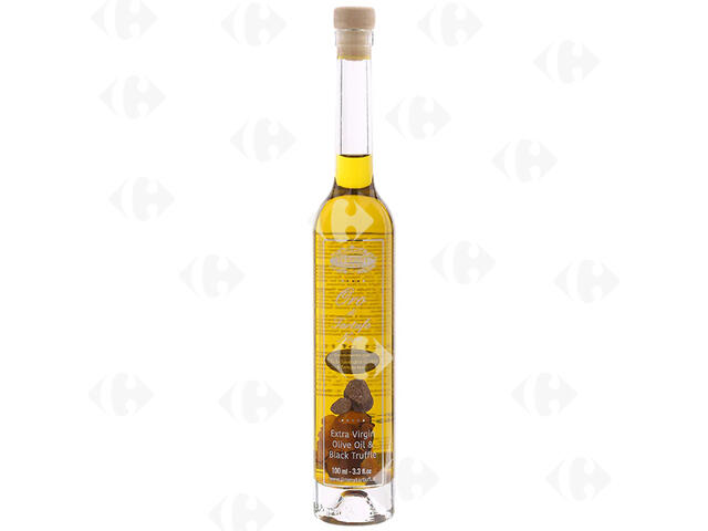 Huile Olive Arôme Et Morceaux Truffe Tartufi 100ml.