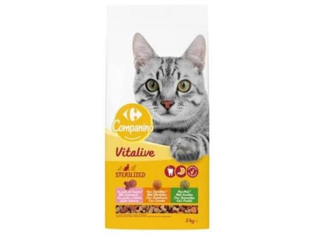 Croquettes pour Chat Carrefour 2kg