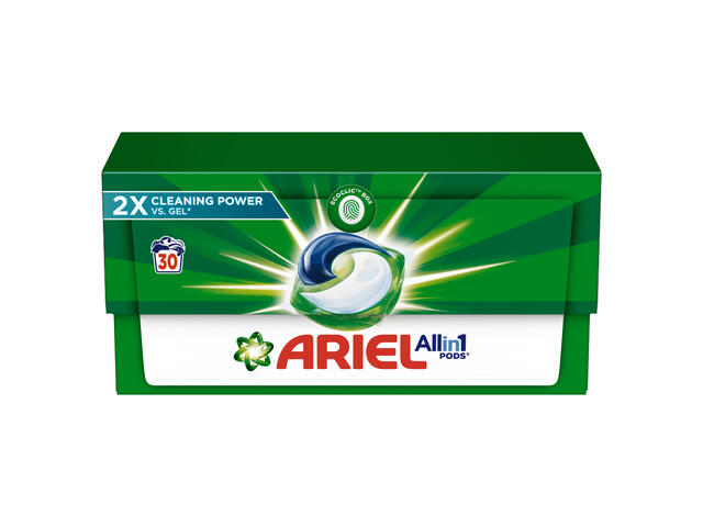 Détergent Capsules Pods Machine Automatique Downy Ariel 30 unités