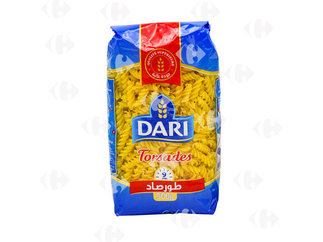 Fusilli Dari 500g.