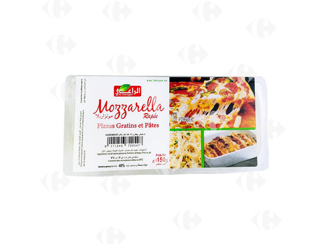 Mozzarella Râpée Le Berger 150g