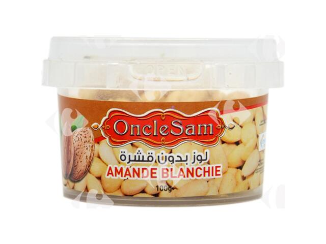 Amandes Blanchies Oncle Sam 100g.