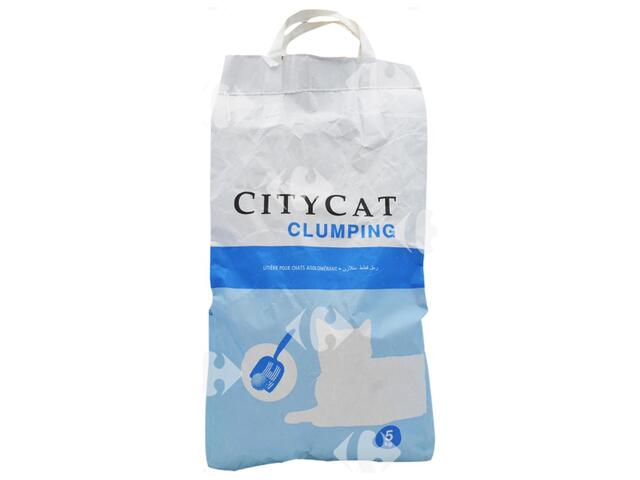 Litière Agglutinante pour Chats Citycat 5kg