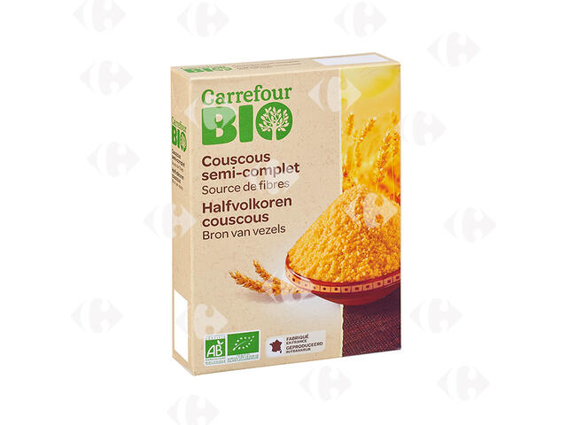 Couscous Semi-Complet Carrefour Bio 500g