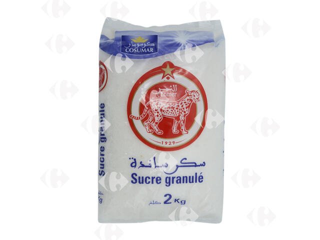 Sucre Granulé Cosumar 2kg.