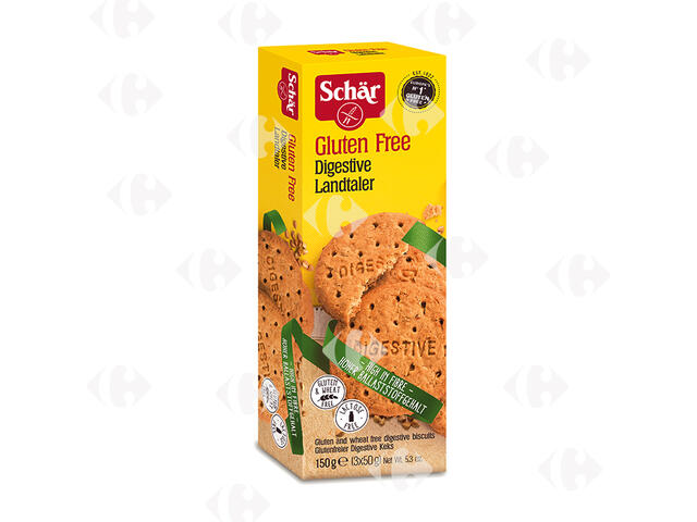 Biscuits Digestive Sans Gluten Schär 150g.