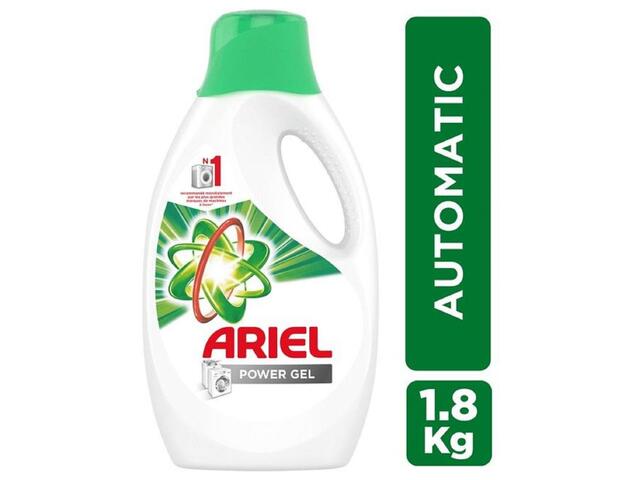 Détergent Lessive Liquide Automatique Fraicheur Lavande Ariel 1.8L.