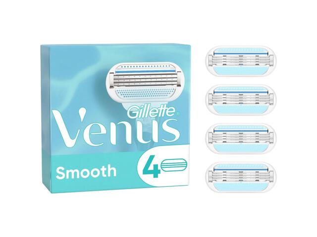 Recharges de lames de rasoir Smooth 3 lames Venus 4 unités
