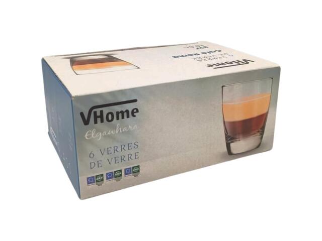 Verre à Café Roma 6 unités.