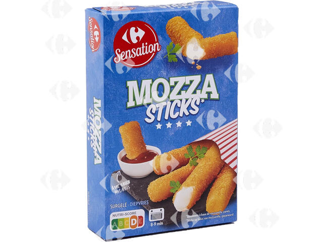 Mozzarella Sticks avec Sauce Carrefour Sensation 250g