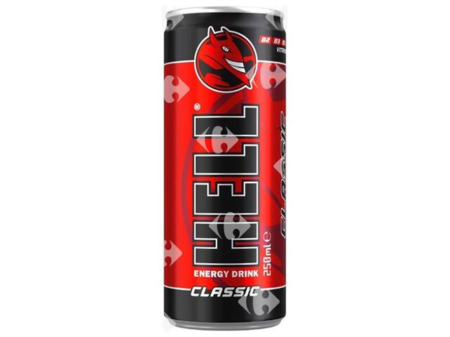 Boisson Energisante Classic Hell Energy 25cl