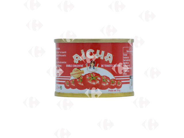 Conserve de Concentré de Tomates Aicha 70g