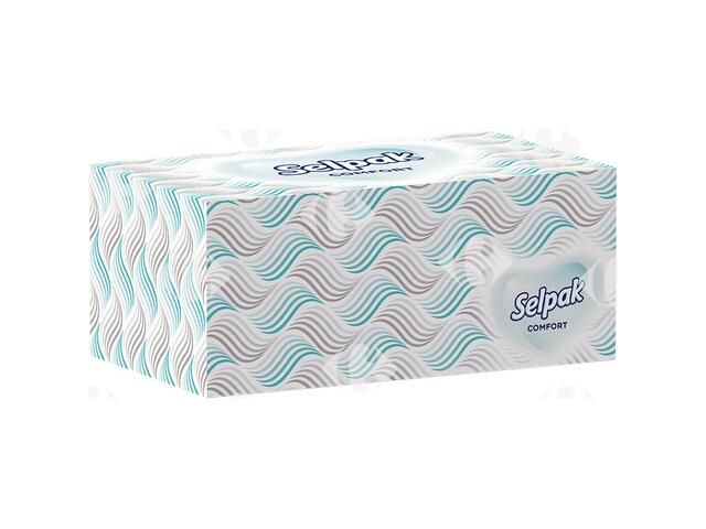 Boîte de Mouchoirs 2 Plis Comfort Selpak 200 unités