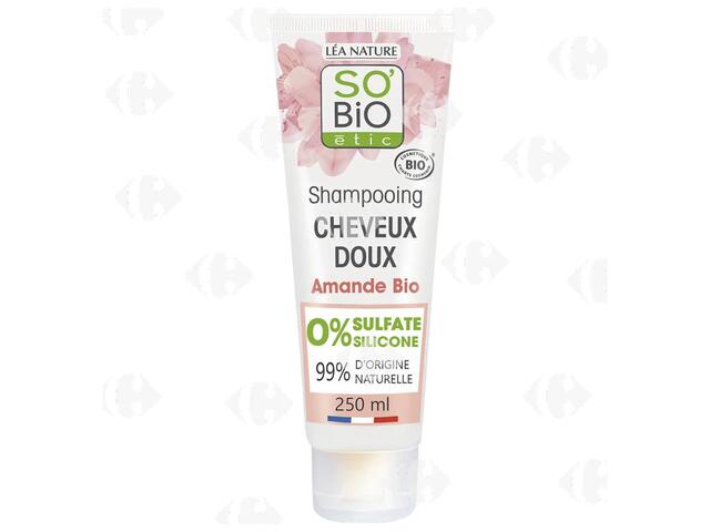 Shampoing au Lait d'Amande Cheveux Doux So'Bio 250ml