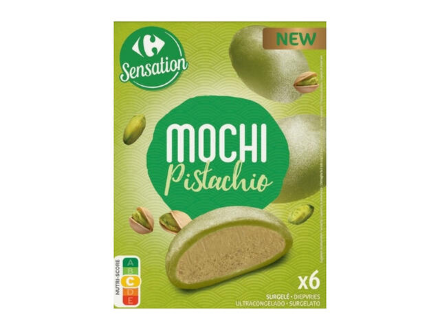 Mochis Pistache Carrefour Sensation 6 unités 210g.